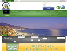 Tablet Screenshot of hotelreyesol.com